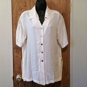 German Fabric, Made in USA, Products Guarantee Production & Company Button Top